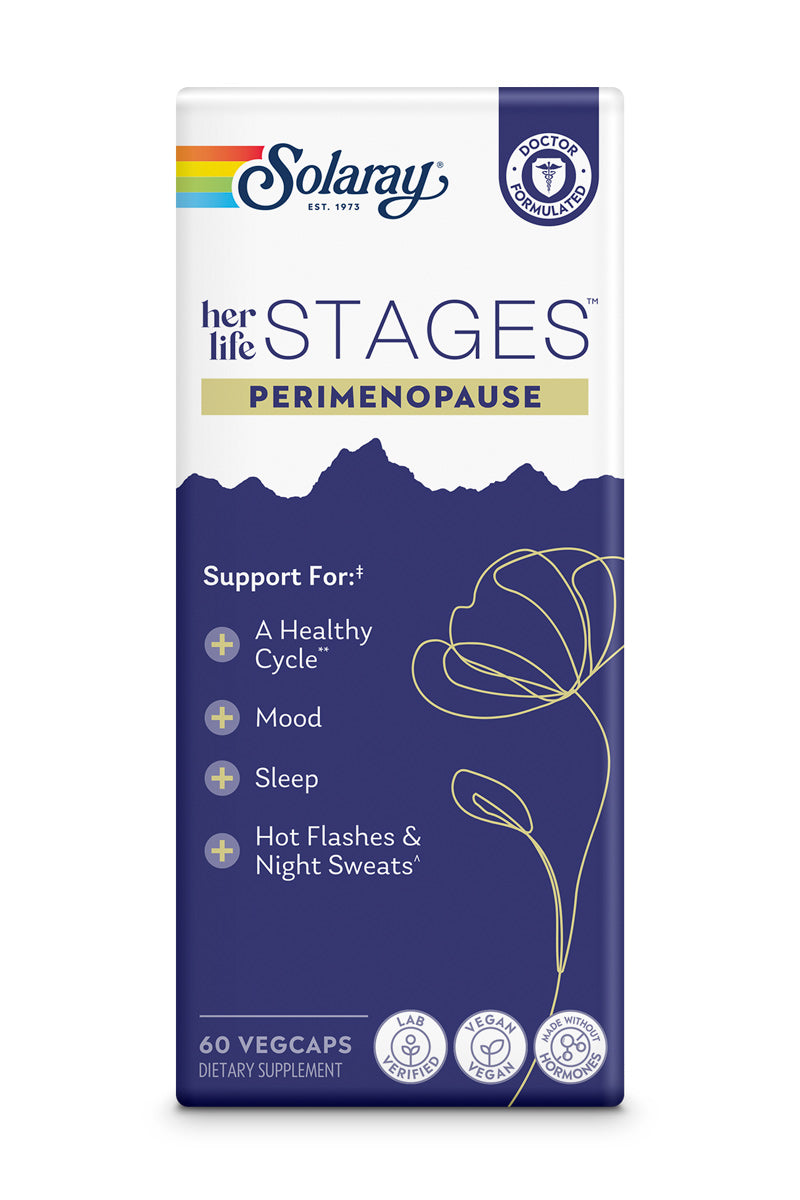 Solaray Her Life Stages Perimenopause bottle
