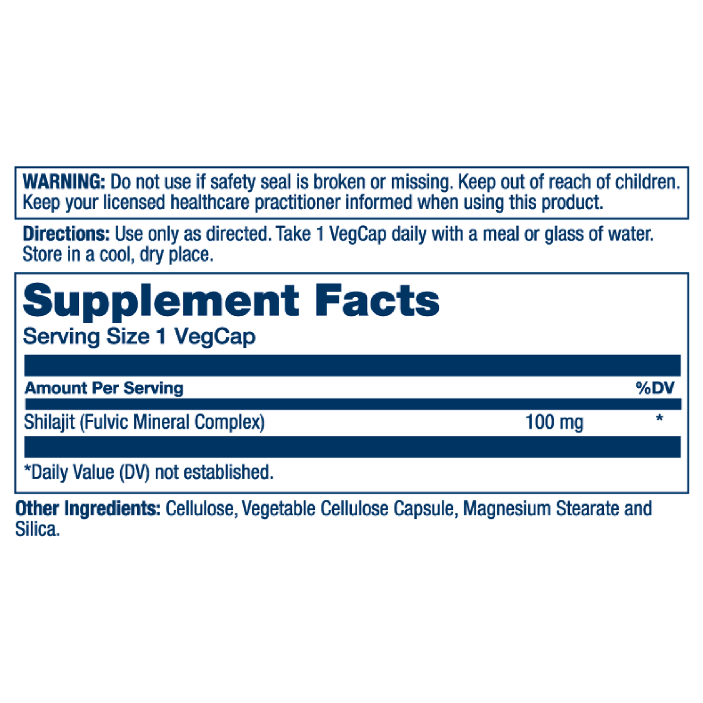 Fulvic Minerals 100mg