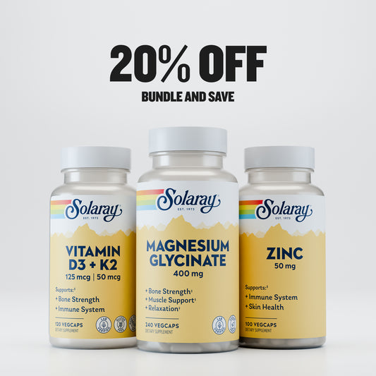 Solaray 3 Product Wellness Bundle