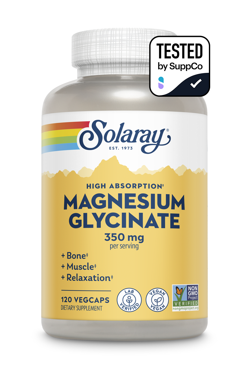 Solaray Magnesium Glycinate 350mg