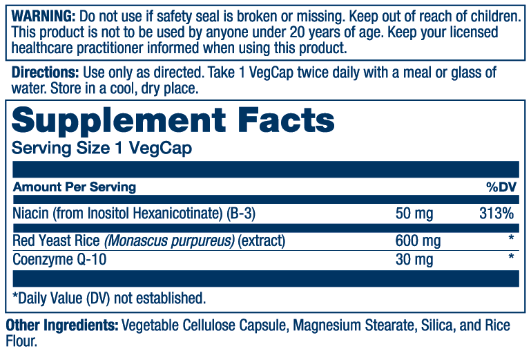 Red Yeast Rice + CoQ-10