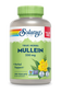 Bottle of Solaray Mullein Leaf 330mg respiratory support supplement containing 200 vegetarian capsules.