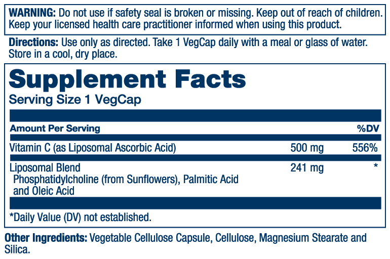 Liposomal Vitamin C