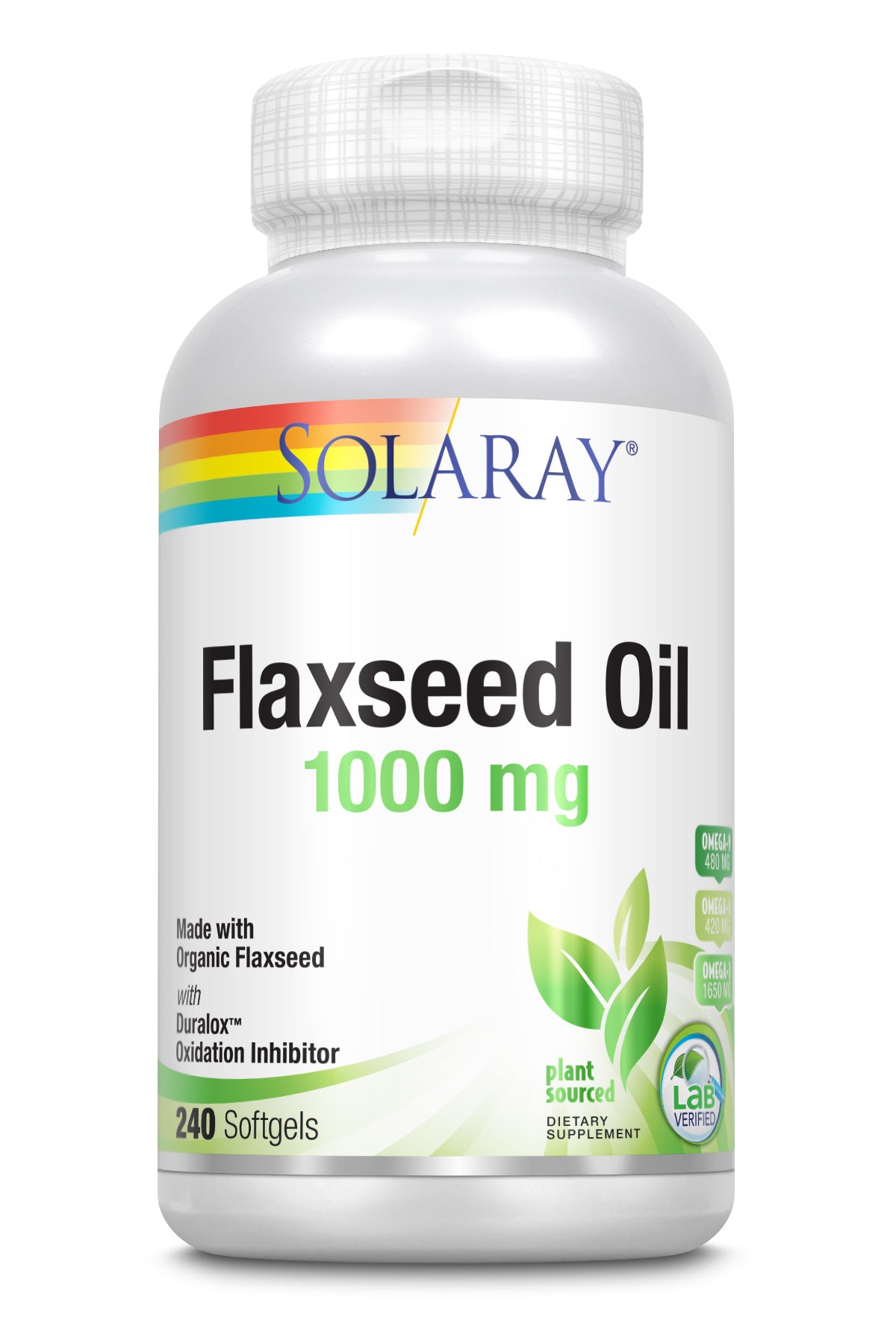 Flaxseed Oil 1000mg - 240ct