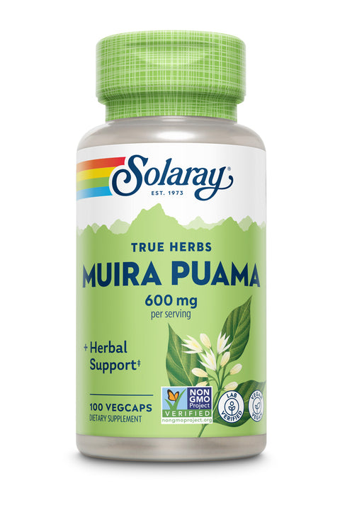 Muira Puama 600mg – Solaray