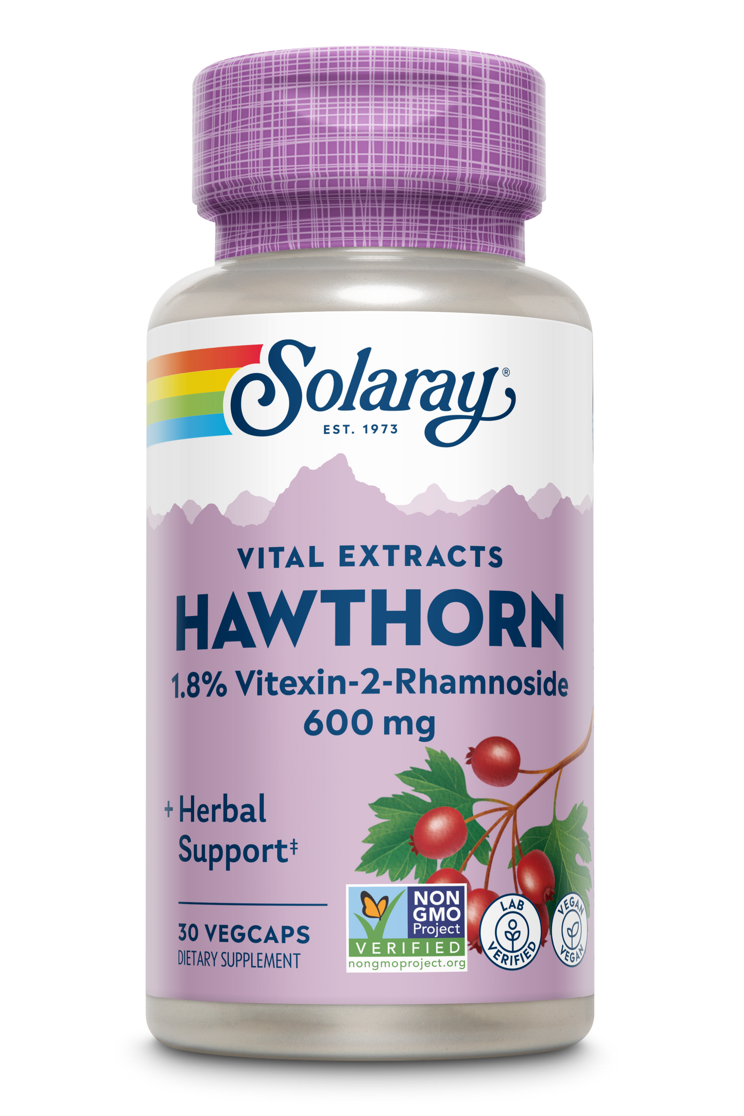 Hawthorn Aerial Ext, One Daily 600mg
