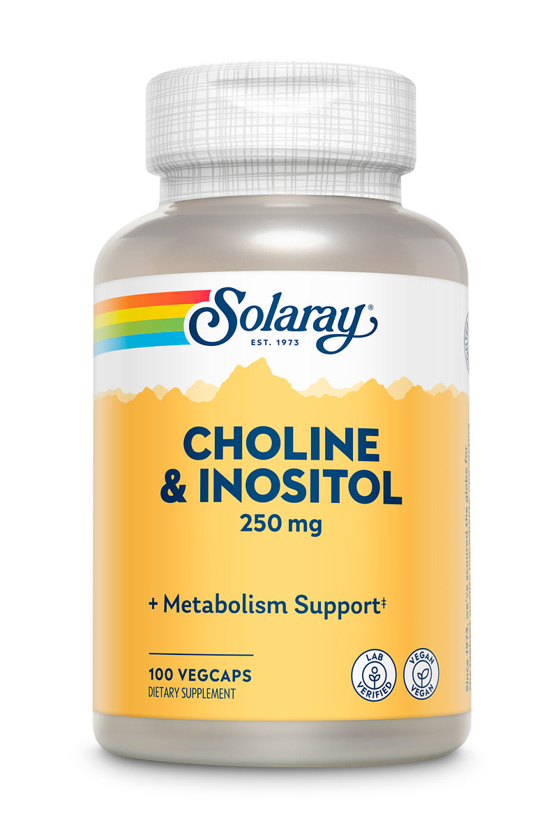 Choline & Inositol 250mg Solaray