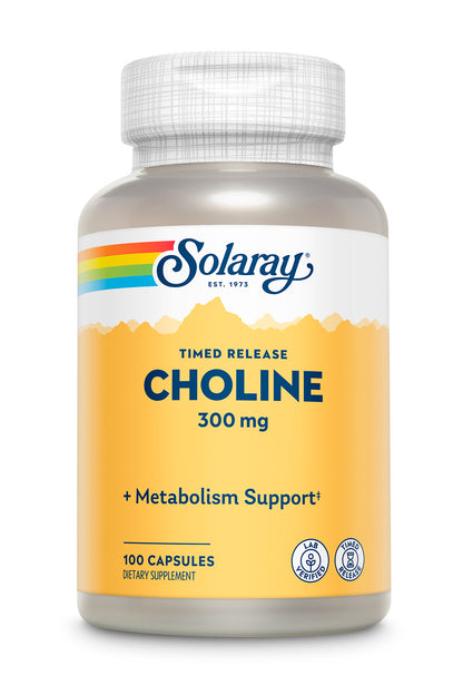 Choline, Timed-Release 300mg