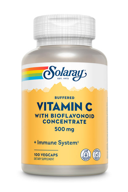 Vitamin C With Bioflavonoid Complex 500mg, Buffered