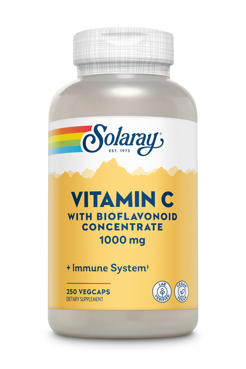 Vitamin C with Rose Hips, Acerola & Bioflavonoids 1000mg