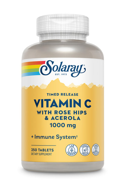 Vitamin C With Rose Hips & Acerola 1000mg