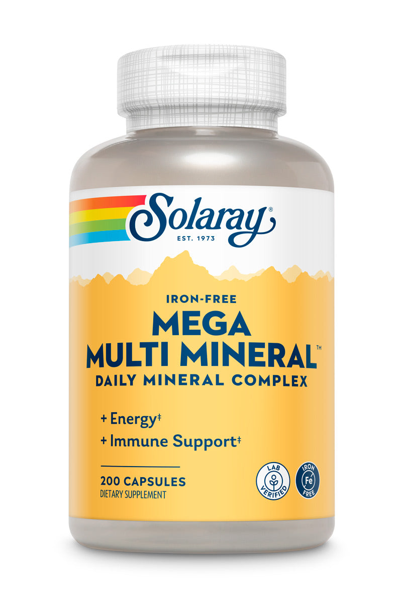 Mega Multi Mineral, Iron-Free