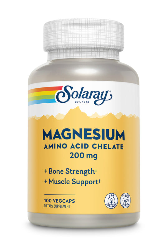Magnesium, Amino Acid Chelate 200mg