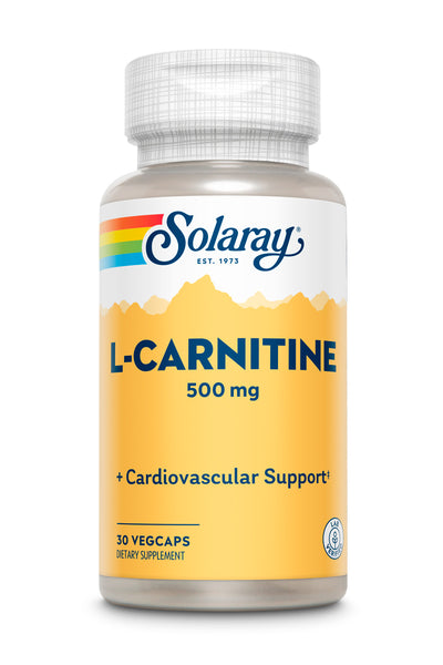 L-Carnitine, Free Form 500mg Solaray L-Carnitine, Free Form 500mg Solaray