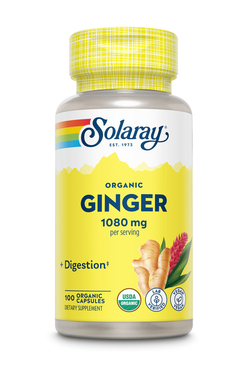 Organic Ginger Root 1080mg