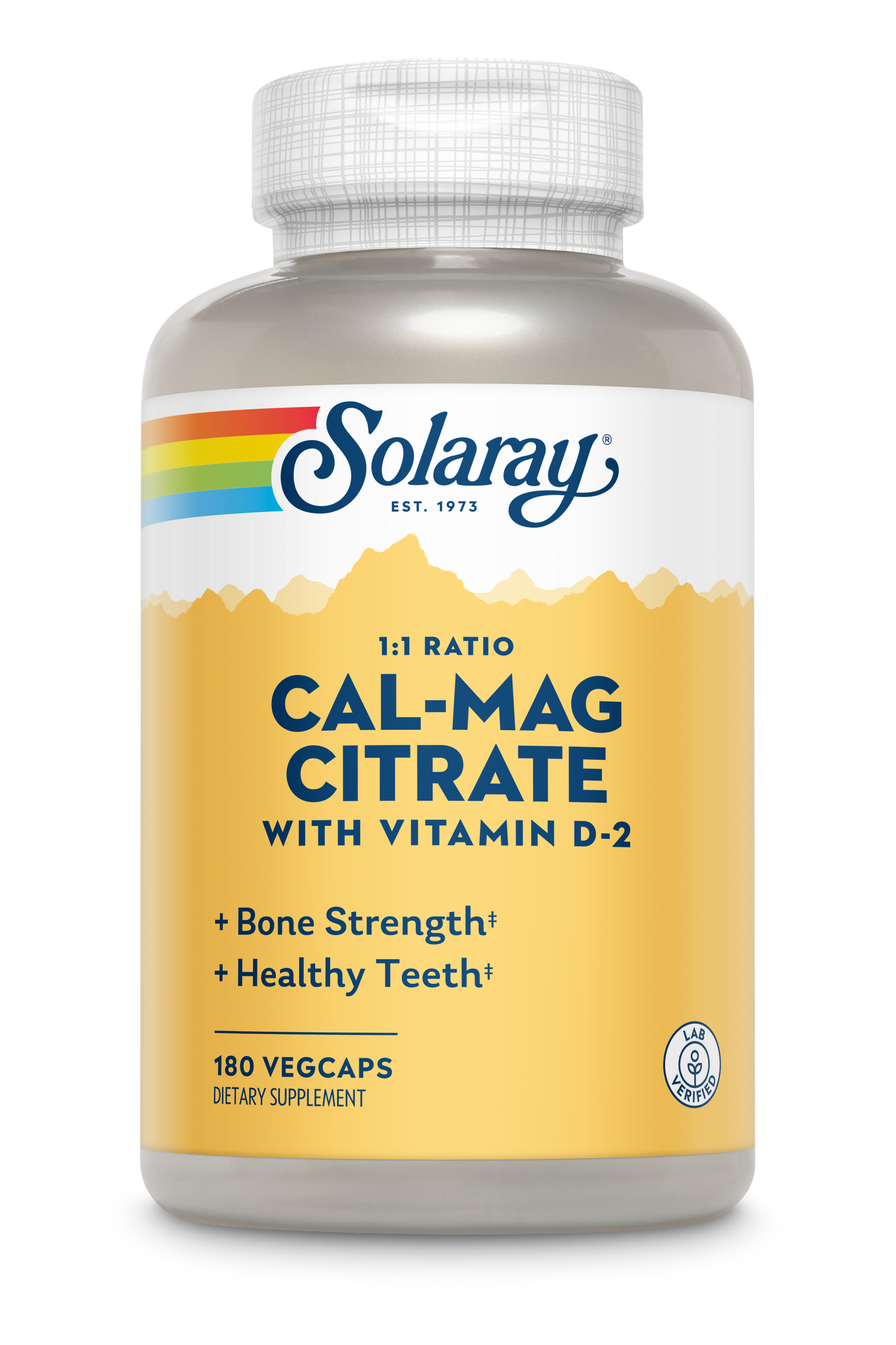 Calcium & Magnesium Citrate With Vitamin D-2, 1:1