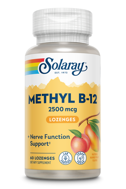 Methyl B-12, Mango Peach - 2500mcg