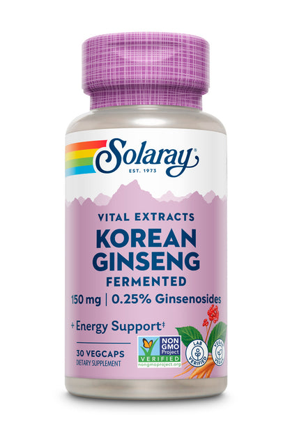 Fermented Korean Ginseng Root 150mg