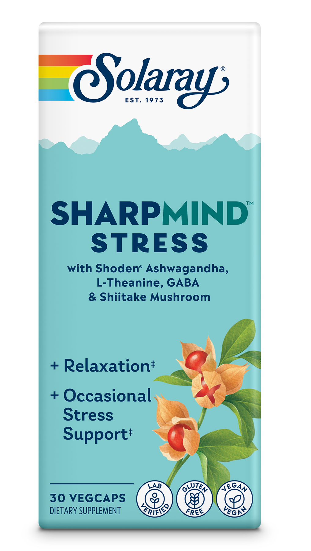 Solaray Sharp Mind SharpMind Nootropics Stress – Solaray