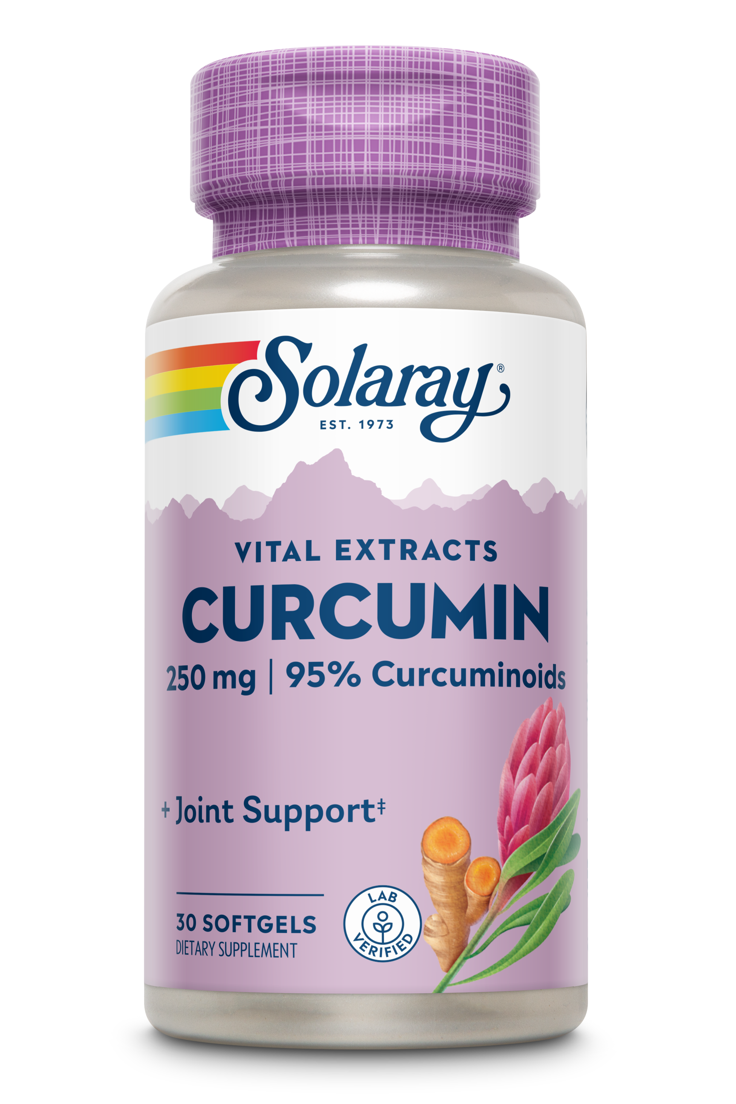 Curcumin Root Extract 250mg – Solaray