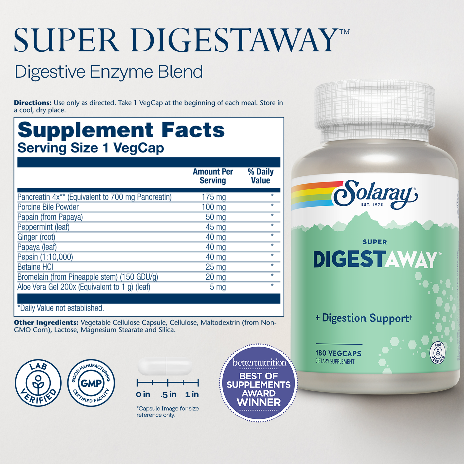 Super Digestaway – Solaray