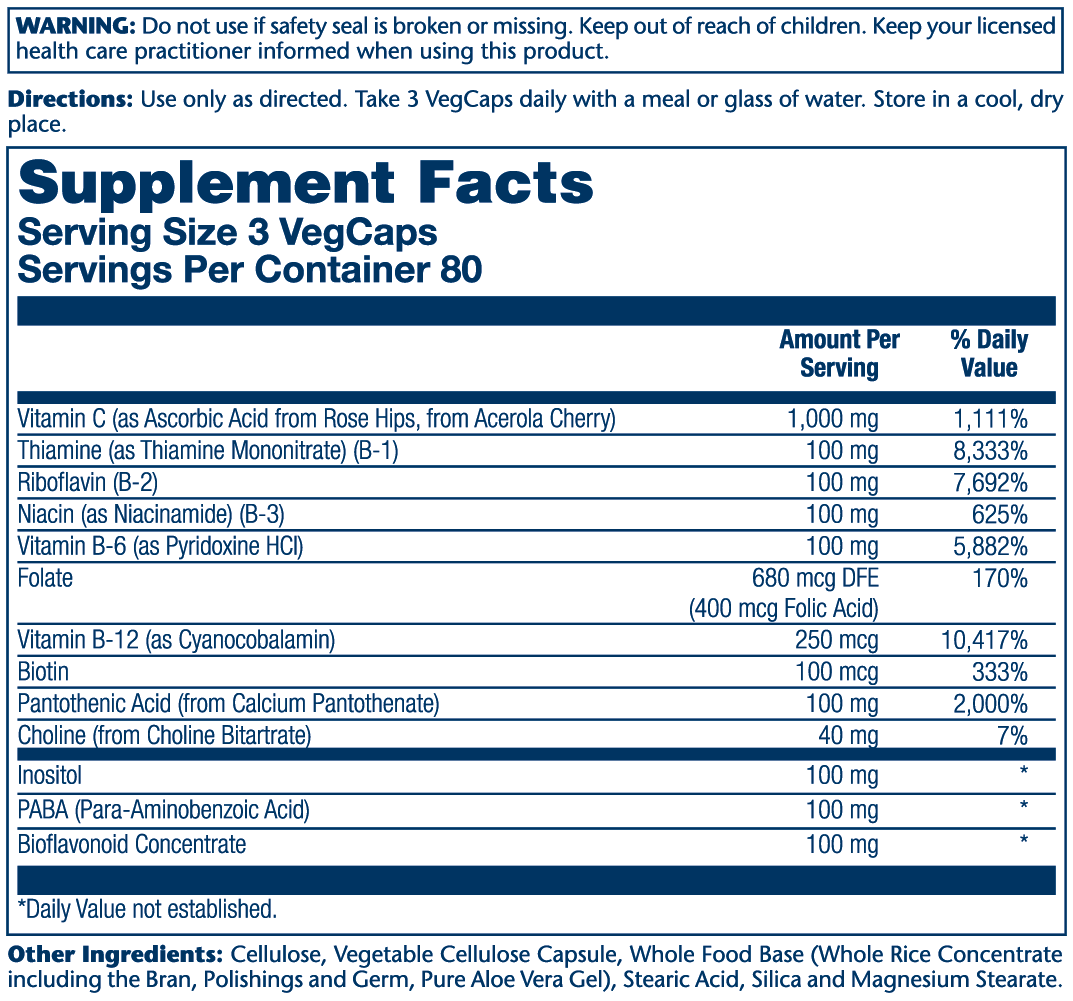 Mega Vitamin B-Stress, Timed-Release