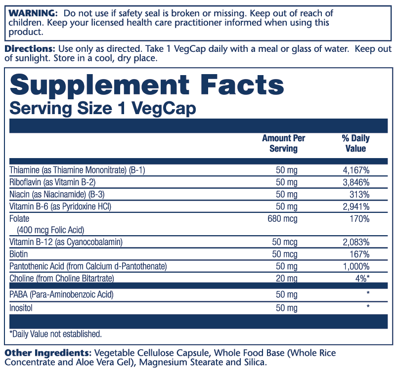 Vitamin B-Complex 50mg