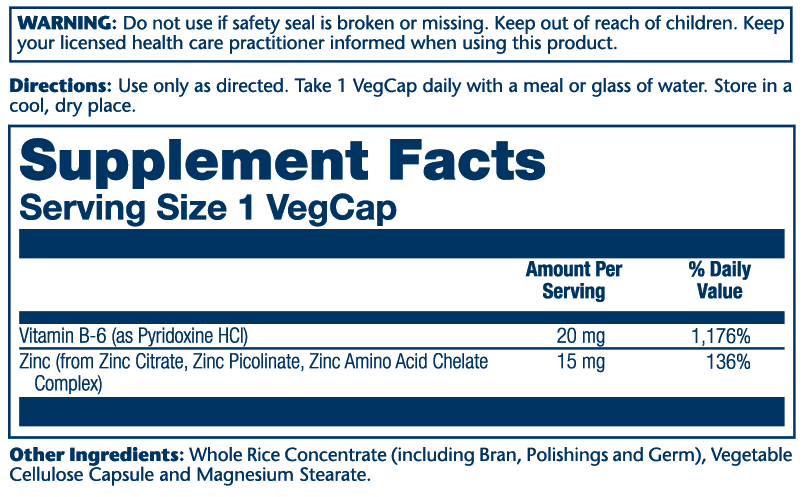 Bio Zinc 15mg