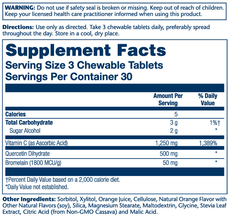 QBC Plex Quercetin & Bromelain