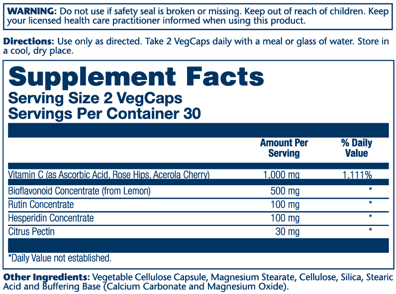 Super Bio Vitamin C 1000mg